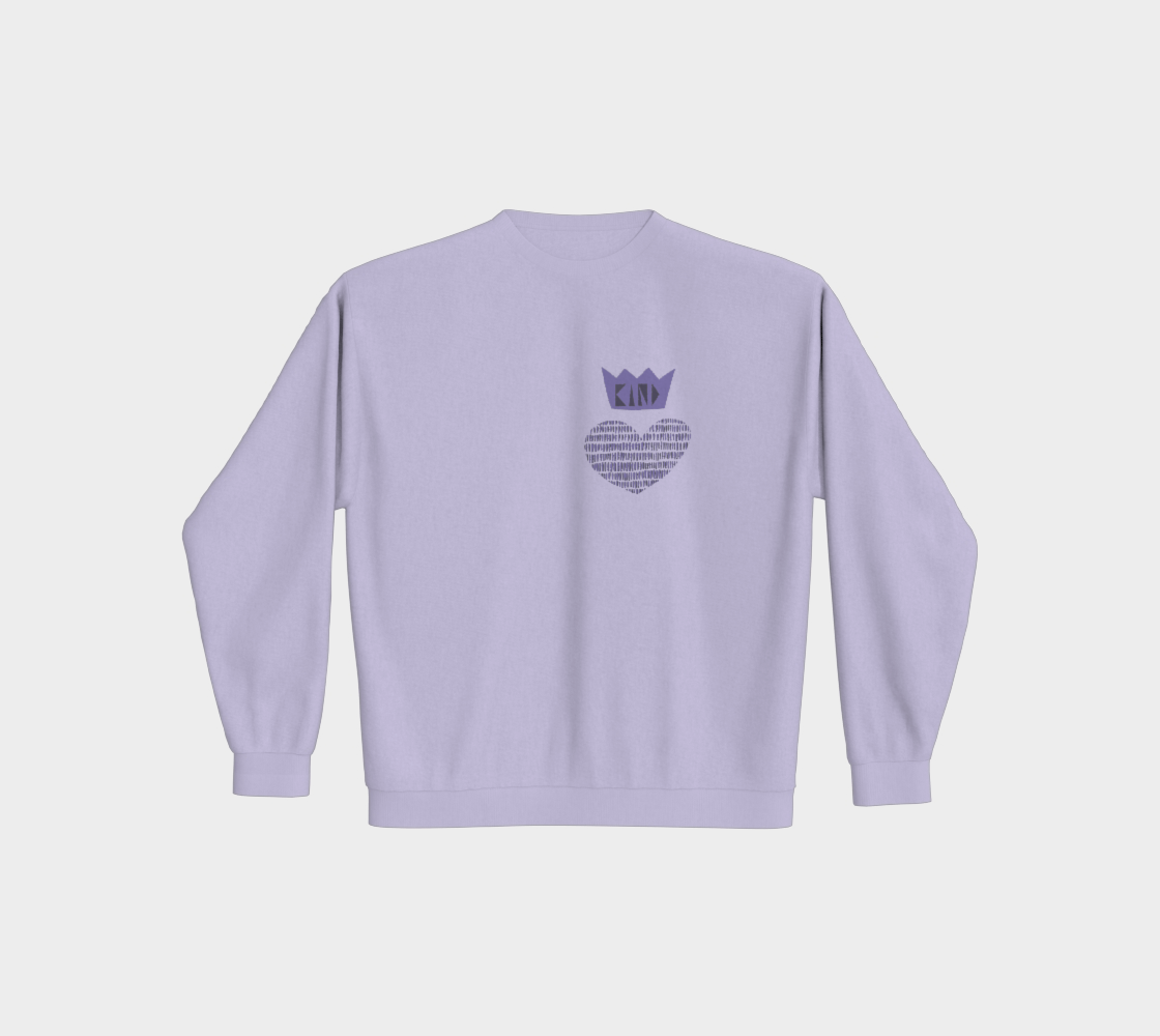 Kindness Fabrik block logo lilac